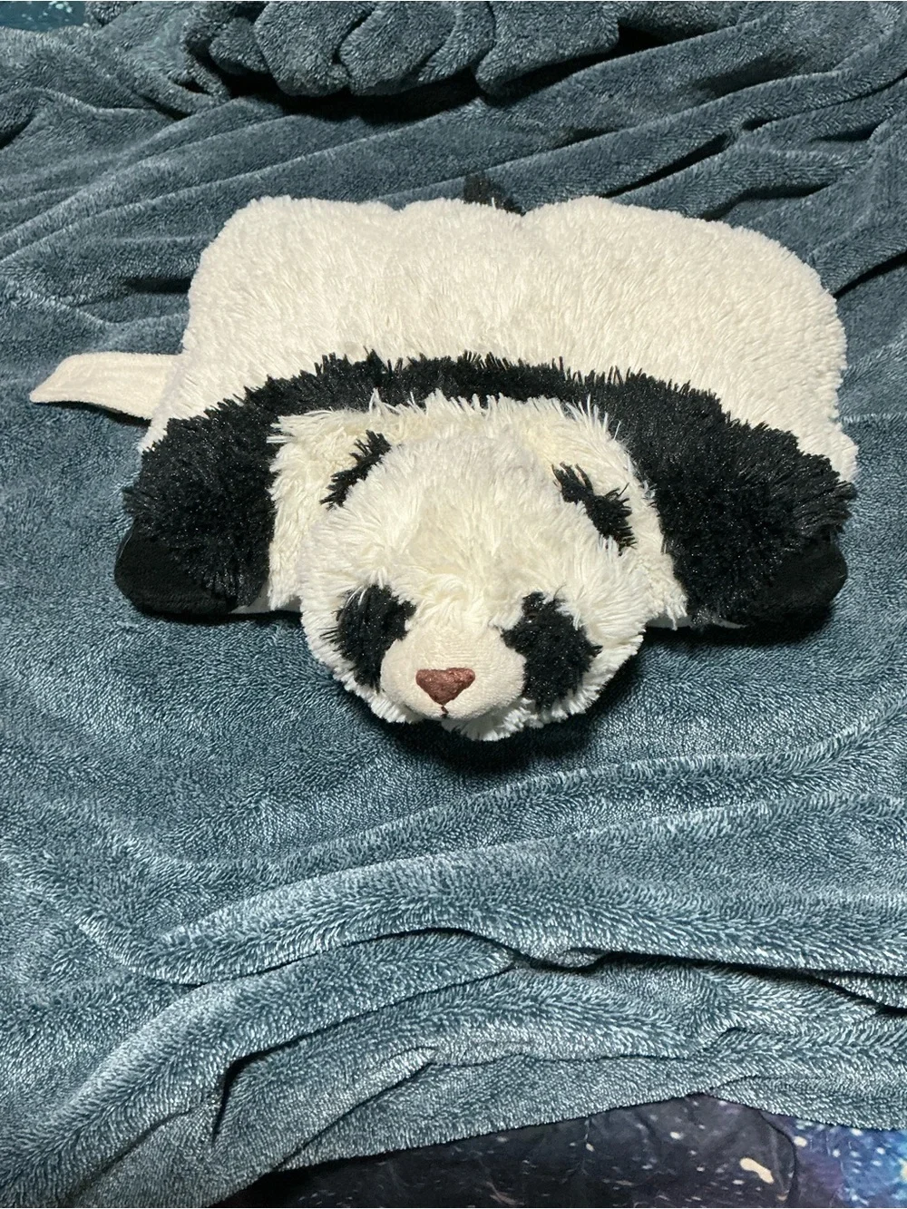 Authentic Pillow Pets Pee-Wees Mini Comfy Panda Plush Pillow 11